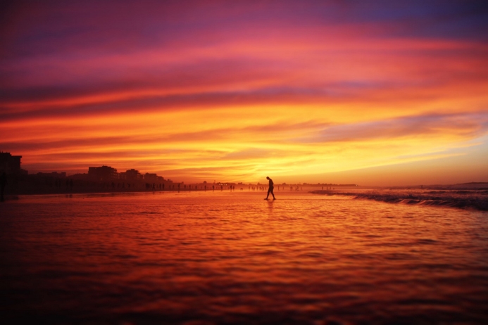 Atardecer en Dakar Puesta de sol