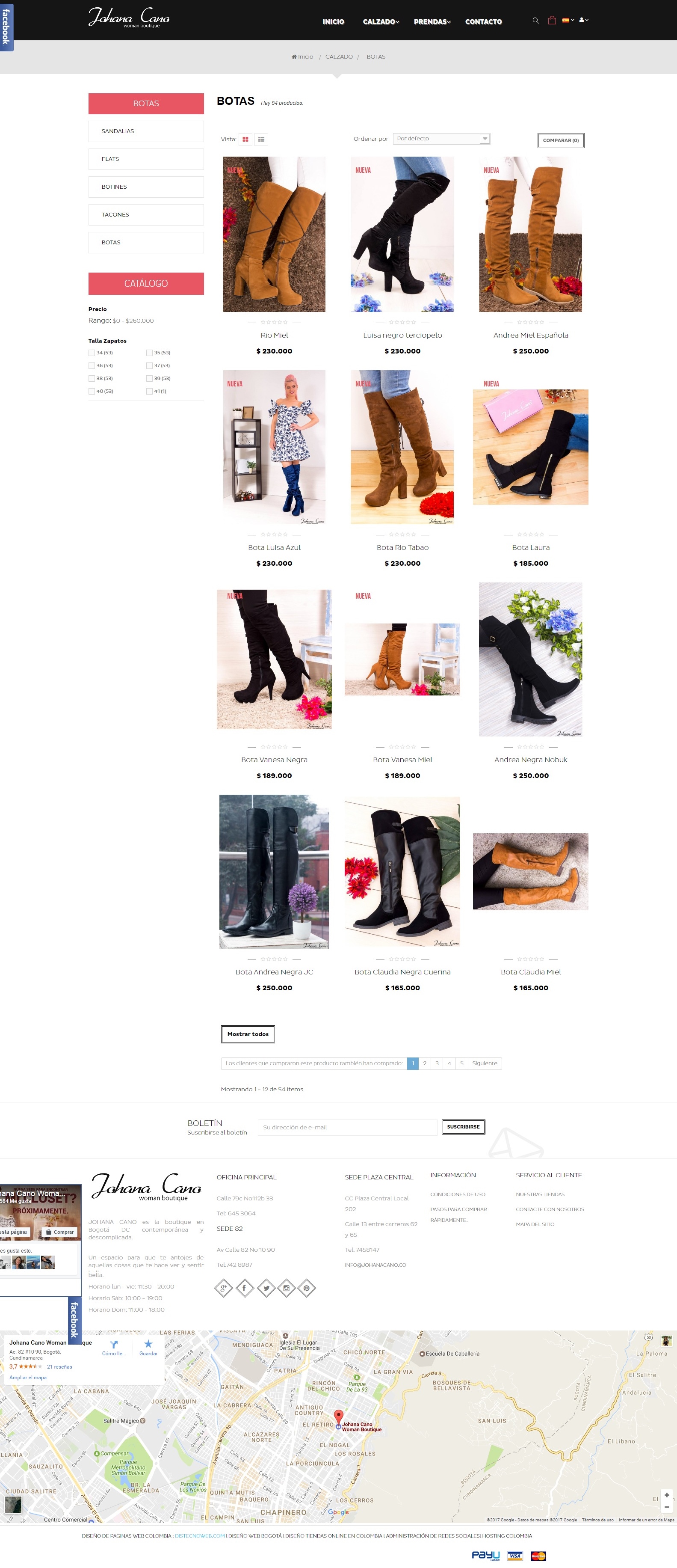 tiendas online ropa mujer