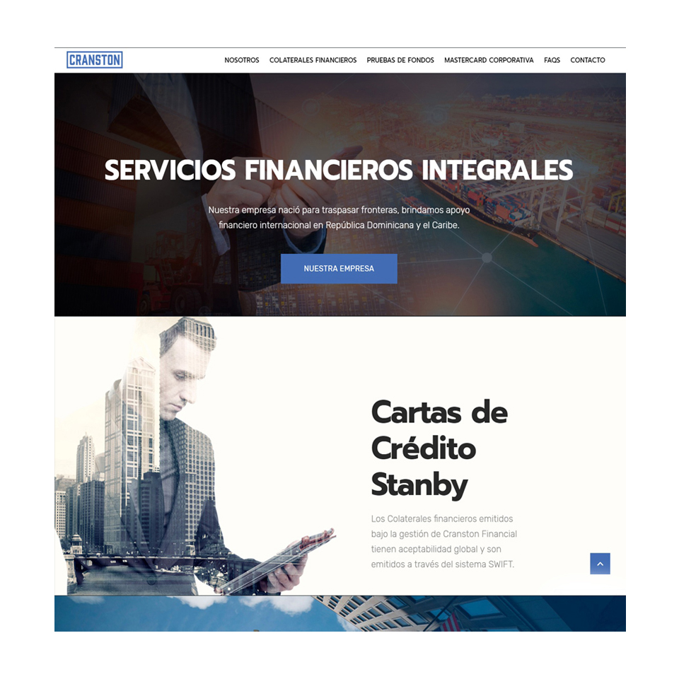 servicios financieros en el exterior