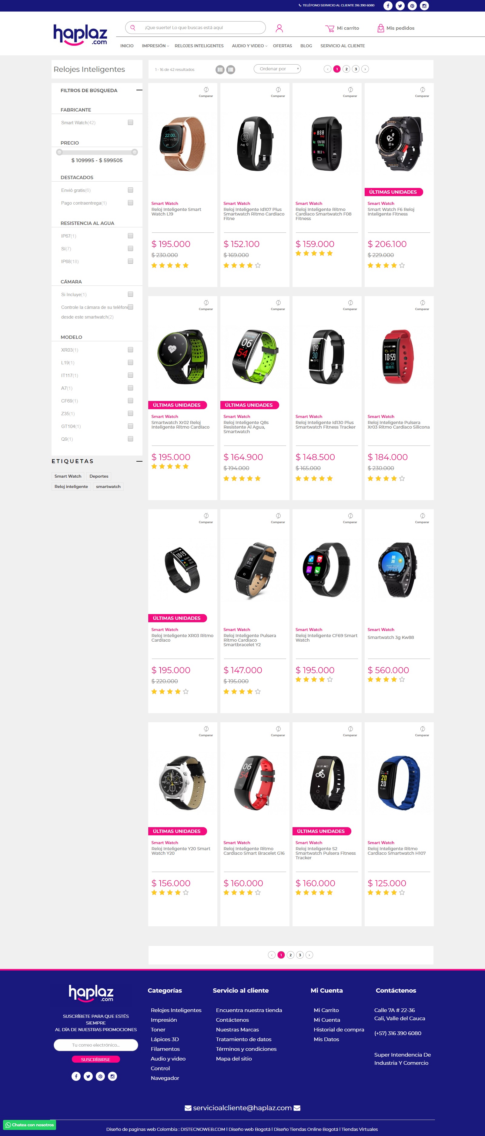 Haplaz - Tienda Online.