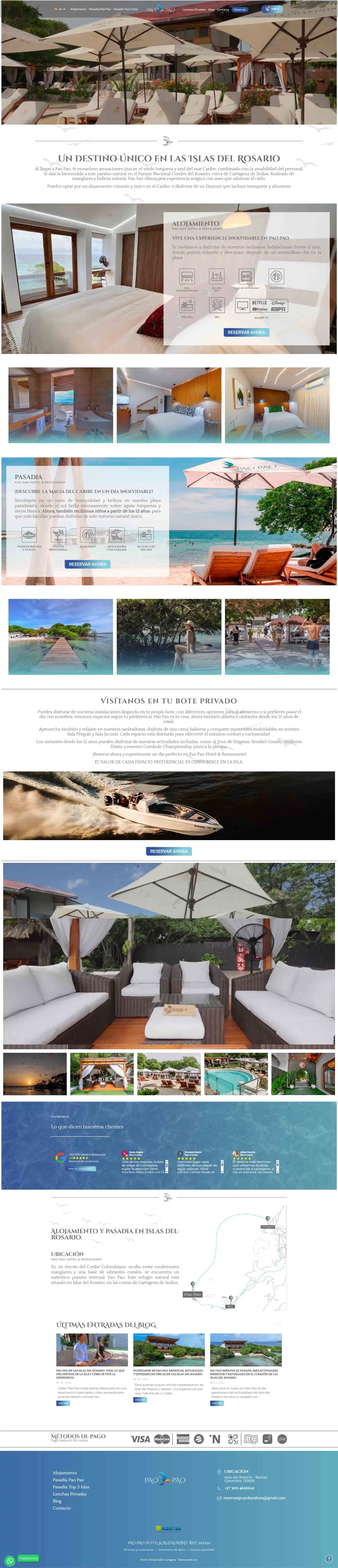 Tienda Online paopaocartagena. Portafolio Prestashop Colombia
